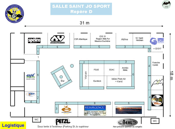 Exposants salle Saint-Jo